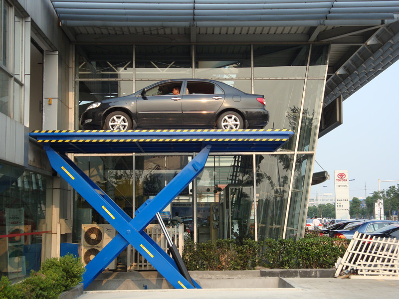 固定剪叉式汽車升降平臺